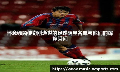 怀念绿茵传奇刚逝世的足球明星名单与他们的辉煌瞬间